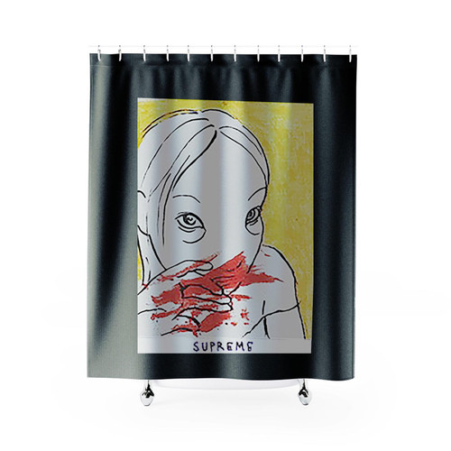 Supreme Nosebleed Shower Curtains