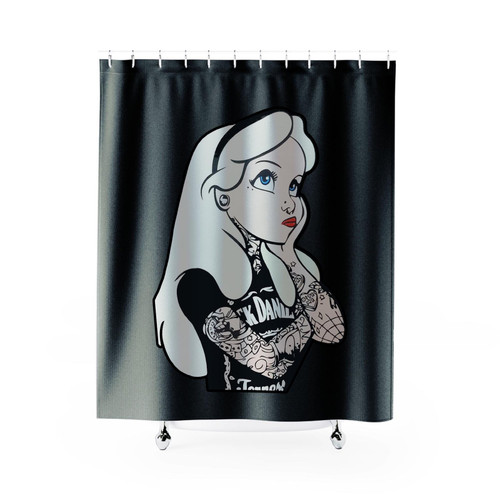 Sweet Punk Alice Shower Curtains