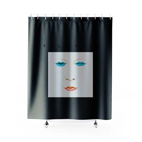 Talk Talk Party's Over Synthpop Retro Shower Curtains