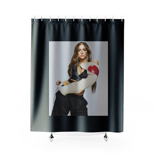 Think Later Tate Mcrae Shower Curtains