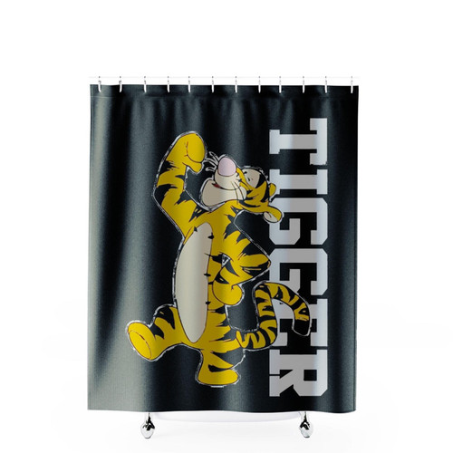 Tigger I'm Tigger Cute Face Disney Shower Curtains