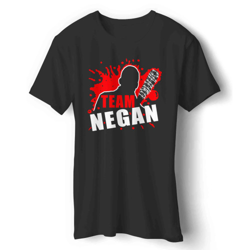 The Walking Dead Team Negan Lucille Man's T-Shirt The Walking Dead Team Negan Lucille Man's T-Shirt