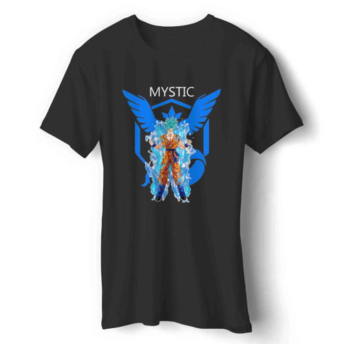 Super Saiyan Team Mystic Pokemon Go Dragon Ball Goku Man's T-Shirt