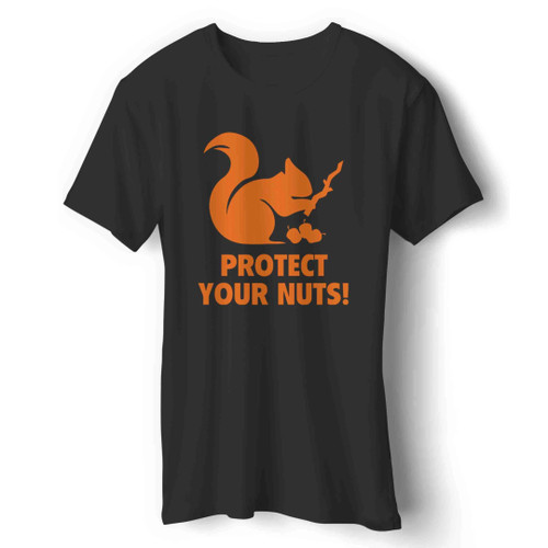 Protect Your Nuts Funny Man's T-Shirt
