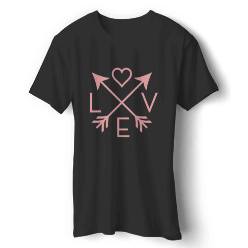 Love Valentines Day Lovers Gonna Love Rose Gold Man's T-Shirt
