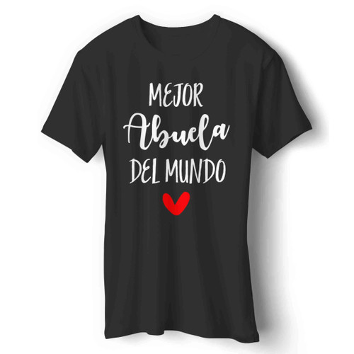 Mejor Abuela Del Mundo Man's T-Shirt