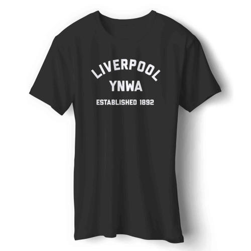 Liverpool Fc Ynwa Established 1892 Man's T-Shirt
