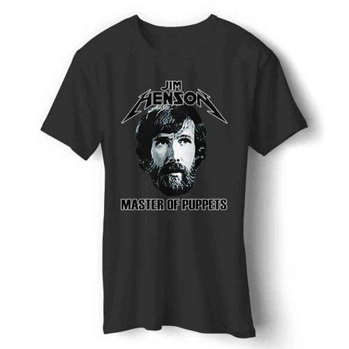 Jim Henson Master Of Puppets Muppets Vintage 1970's 2 Man's T-Shirt
