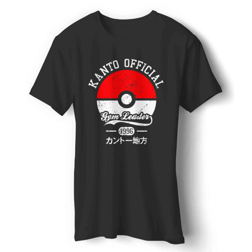Kanto Official Gaming Pokemon Go Gym Leader Man's T-Shirt