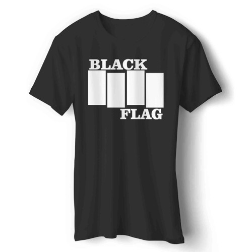 Black Flag American Punk Rock Music Man's T-Shirt