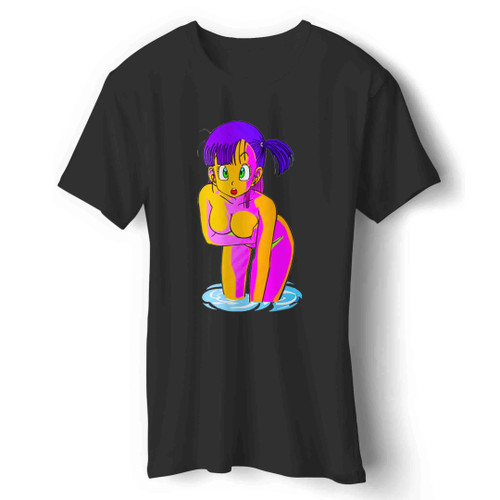 Bulma Sexy Nude Hot Dragon Ball Z Super Saiyan Man's T-Shirt