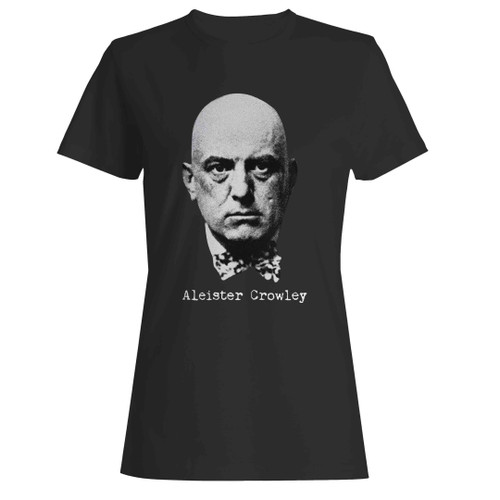 Aleister Crowley Occult Magician Woman's T-Shirt