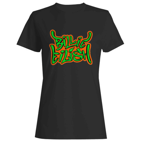 Billie Eilish Graffiti Logo Woman's T-Shirt