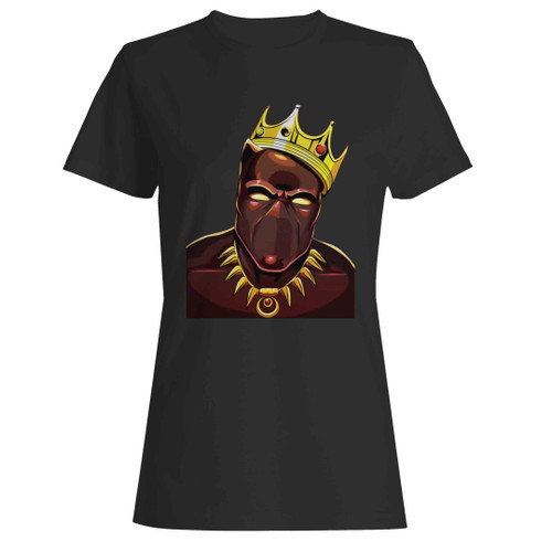 Black Panther King Biggie S Woman's T-Shirt