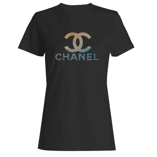 CHANEL logo abstract Woman's T-Shirt