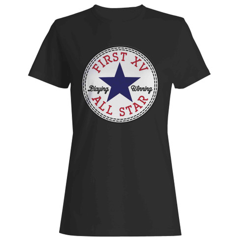 Converse All Star First 15 Playing Winning Logo Woman's T-Shirt