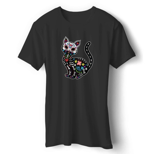 Dia De Los Gatos Man's T-Shirt