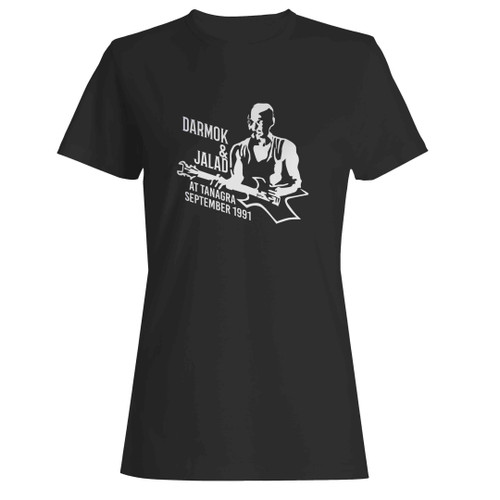 Darmok And Jalad At Tanagra Comic Con Classic Episode Science Fiction Star Trek Woman's T-Shirt