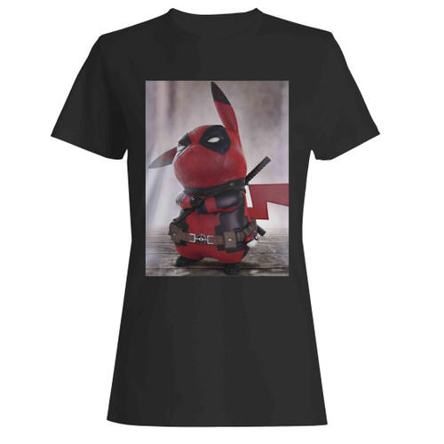Deadpool Pikachu Woman's T-Shirt