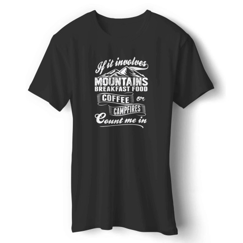 Dad Christmas Gift Mountains Are Calling Mountains Hiking Coffee Forest Animal Coffee Camping Hiking Fishing 1 Man's T-Shirt Dad Christmas Gift Mountains Are Calling Mountains Hiking Coffee Forest Animal Coffee Camping Hiking Fishing 1 Man's T-Shirt