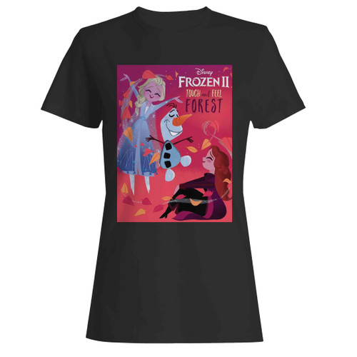 Disney Frozen 2 Touch And Feel Forest Woman's T-Shirt