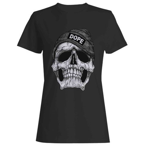 Dope Skull Hipster Swag Boy Woman's T-Shirt
