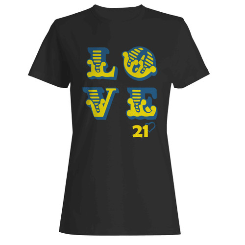Down Syndrome Awareness 21 Love Woman's T-Shirt