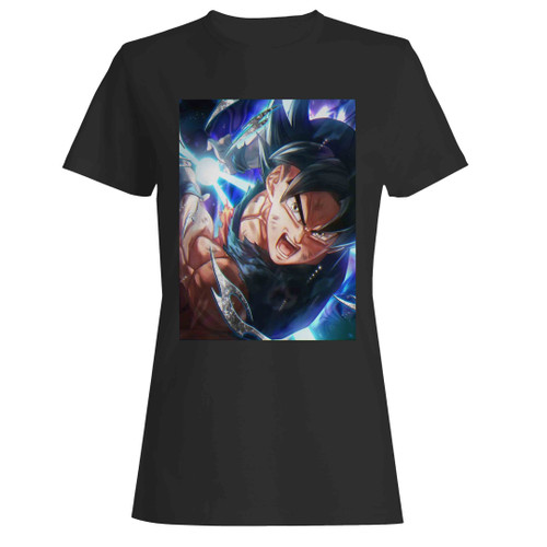 Dragon Ball Z Goku Face Anime Manga Woman's T-Shirt