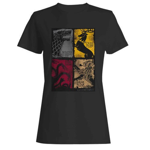 Game Of Thrones Family Crest Woman's T-Shirt