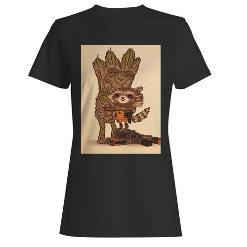 Groot Rocket Woman's T-Shirt