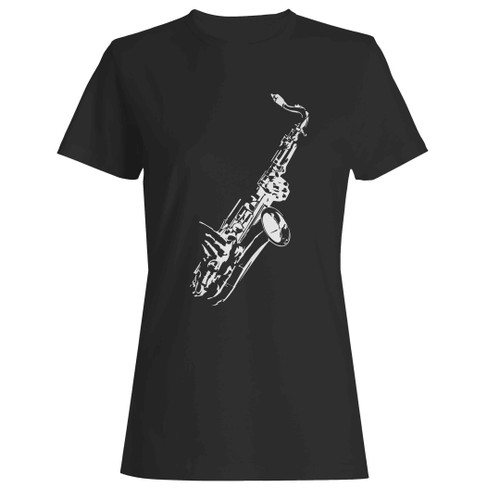 Jazz, Saxophone Lovers Woman's T-Shirt