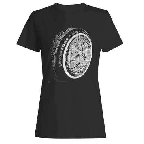 Knockoff Wire Wheel Woman's T-Shirt