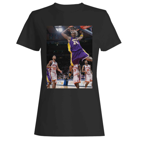 kobe bryant playing basketball Woman's T-Shirt