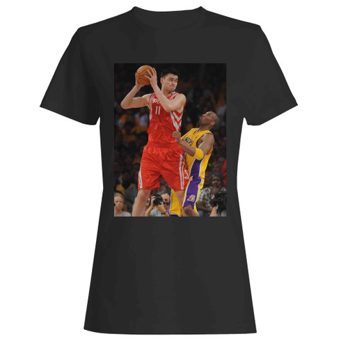 kobe vs yao ming Woman's T-Shirt