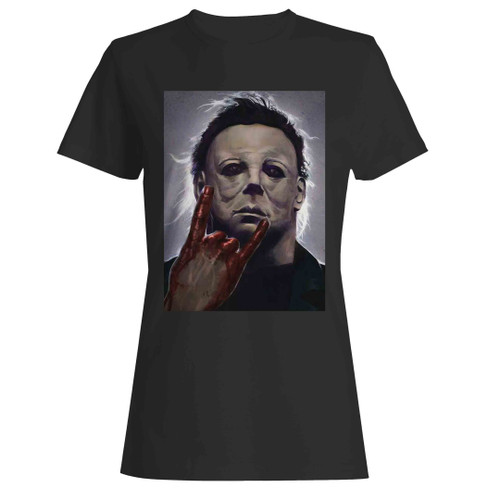 Michael Myers Metal Woman's T-Shirt