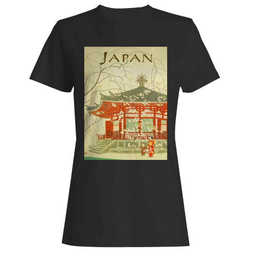 pagoda japan vint  Woman's T-Shirt