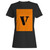 VLONE Logo Orange Woman's T-Shirt