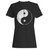 Yin And Yang Distressed Symbol Woman's T-Shirt Yin And Yang Distressed Symbol Woman's T-Shirt