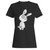 Zombie Rabbit Bunny Gothic Halloween Woman's T-Shirt