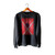 Deadpool Head With Two Crossing Swords Crewneck Sweatshirt Sweater