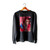 Trippie Redd Red And Black Hair Crewneck Sweatshirt Sweater
