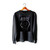 Silver Print Heartskull Crewneck Sweatshirt Sweater