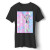 Hand Drawn Cute Girl With Baseball Bat And Doodle Man's T-Shirt