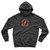 Edgar Allen Circle Crest Red Unisex Hoodie