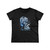 Kids Jurassic World Slashing Blue T Rex Camo Women's T-Shirt