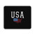 American Flag Logo Art Mouse Pad