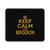 Patrice Bergeron Keep Calm And Bergeron Boston Hockey Mouse Pad