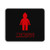 Customize My Minifig Red Mouse Pad