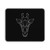 Geometric Giraffe Mouse Pad