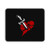 Heart And Dagger Mouse Pad